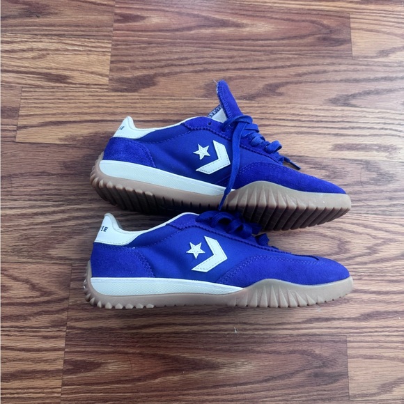 Converse Royal Blue Sneakers with White and Gum Sole - Picture 2 of 3